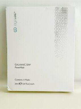 Galvanic Spa PowerMask — White Hydrating Face Masks (5 Pack)